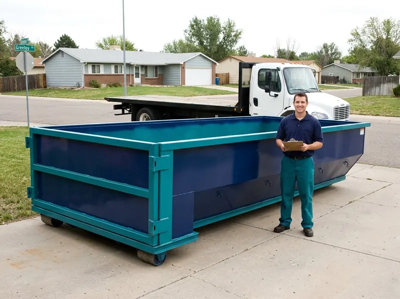 Same-Day Dumpster Delivery in Greeley, CO