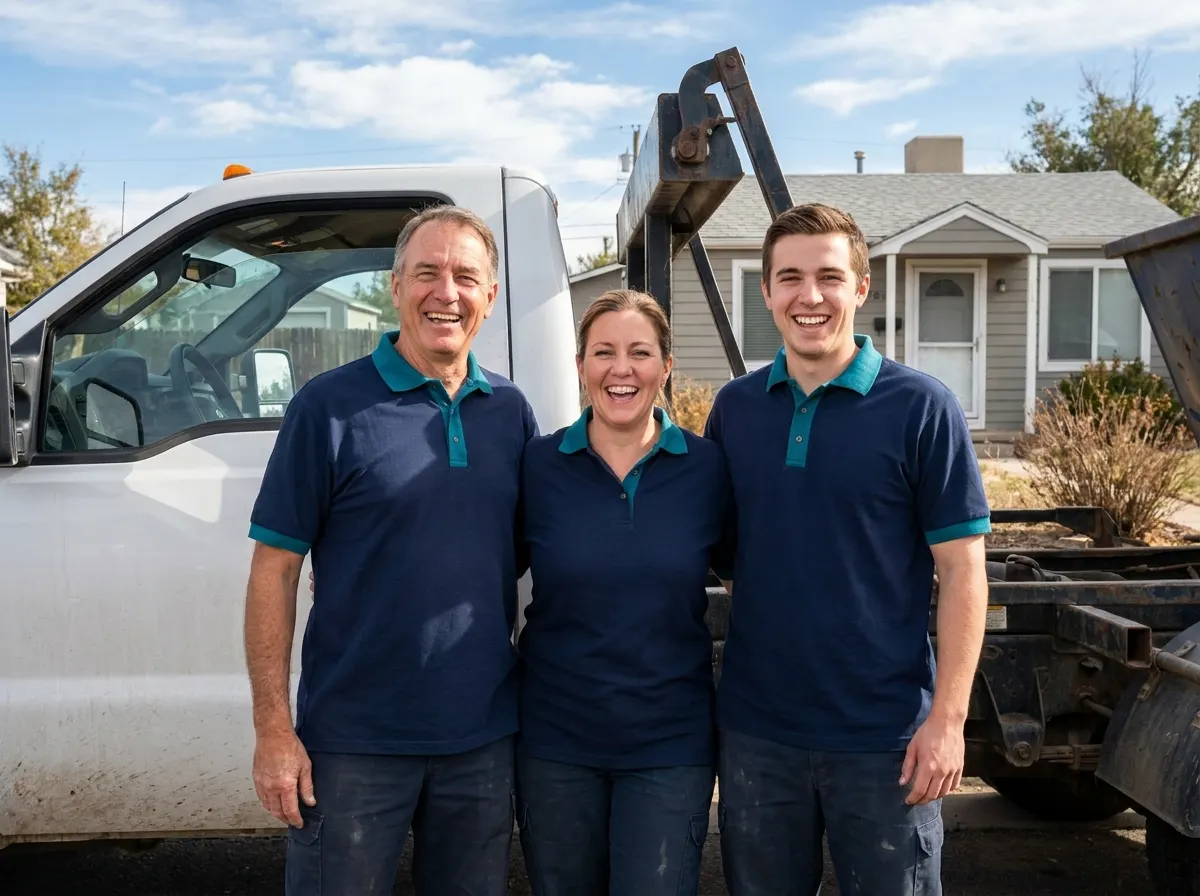 Poudre Valley Dumpster Rental dumpster rental service team in Greeley, CO